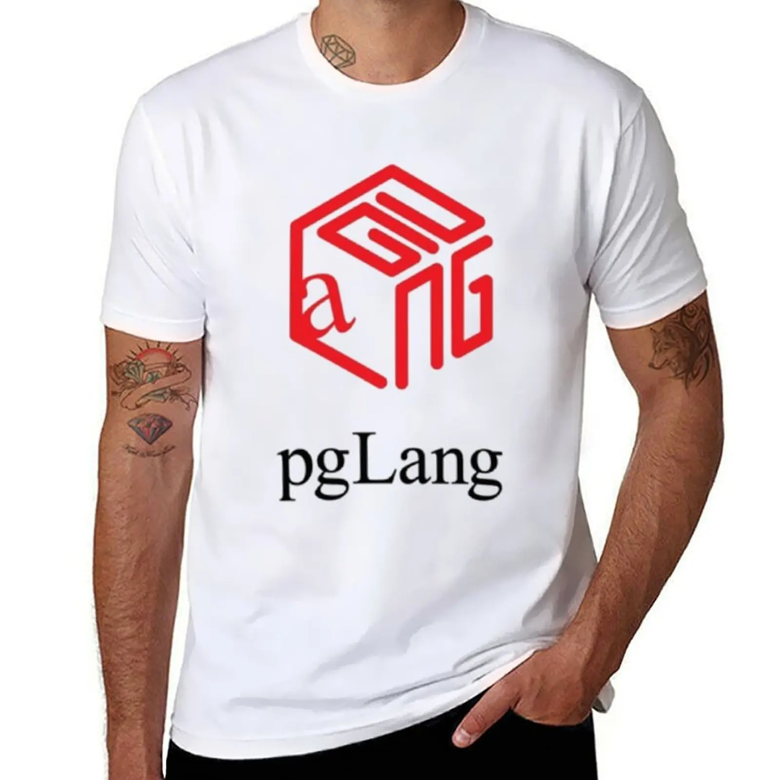 

pgLang logo design T-Shirt man t shirt summer man t shirt designer T-Shirt