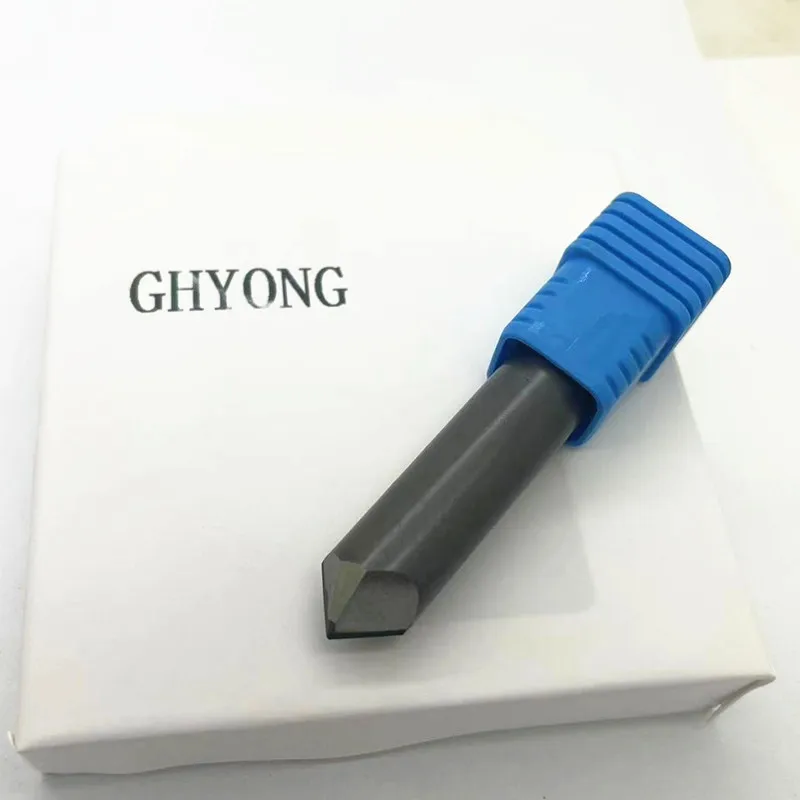 GHYONG Engraving cutter diamond stone mill engraver cnc Granite Marble engraving bit 6mm wood router carbide end milling tools