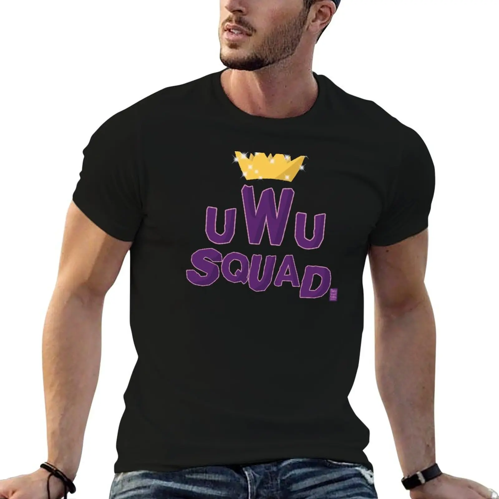 

uWu Squad T-Shirt new edition Aesthetic clothing men t shirts high quality