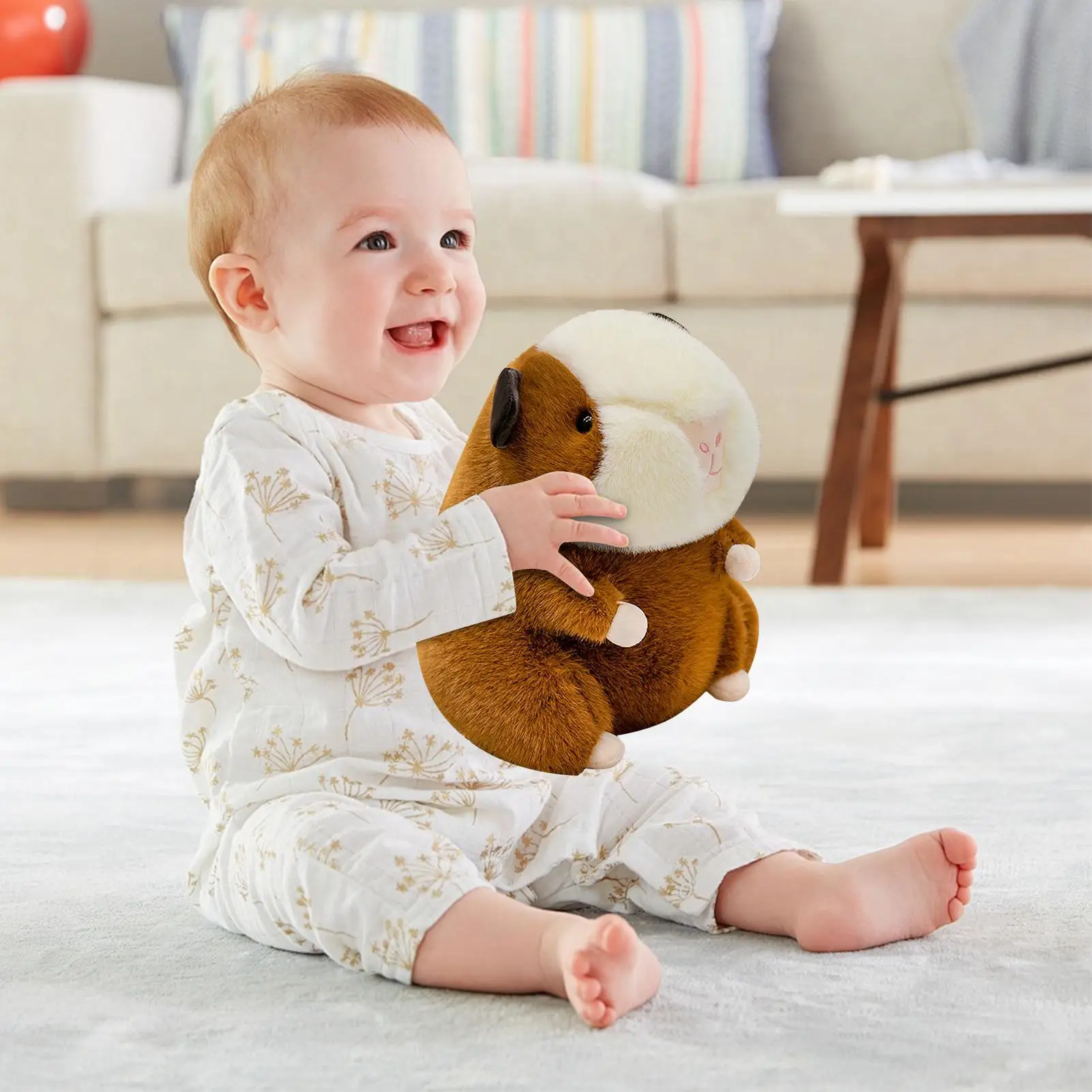 

Хомяк, мягкие игрушки 11,8 дюйма, милые мягкие игрушки для хомяков для детей, для взрослых, мальчиков и девочек, детей на Рождество, день рождения