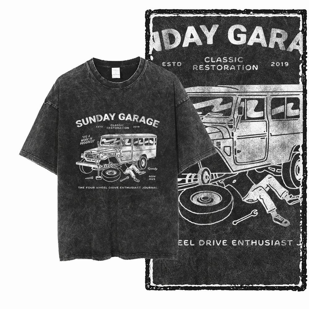 YN CAMPING AND VAN LIFE Хлопко – обзор и цена Acid Wash Vintage Graphic T Shirt