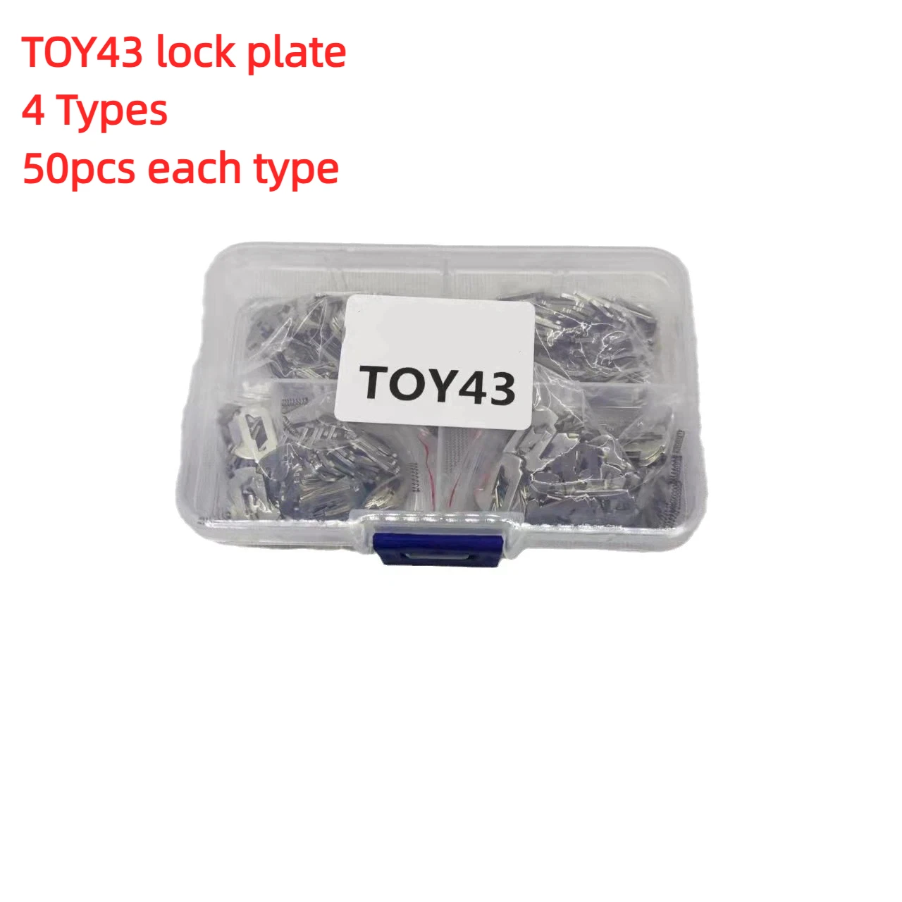 TOY43 Lock Plate Car Key Lock Wafer Plate Reed for Toyota Camry Repair Accessories Kits 200pcs/box