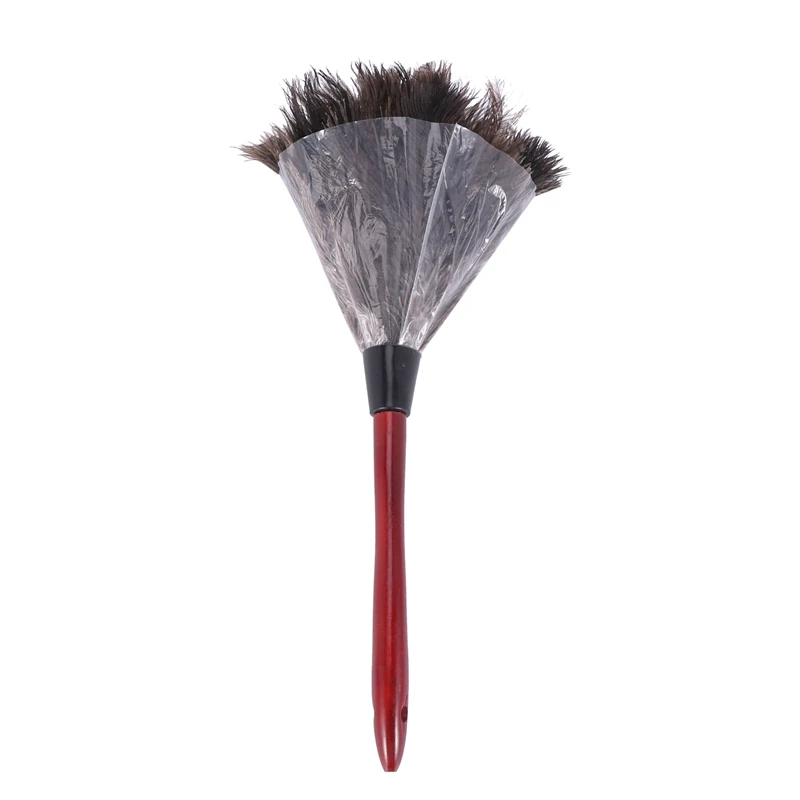 2x Strauß Reinigung Feder Staub tuch Strauß Staub tuch Straußen feder Staub tuch weiche Federn Staub tuch