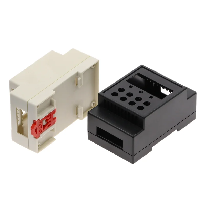 1pcs 88X55X44mm Chassis Shell Electronics Rail-type Chassis Cassette Mold Combination 4-05-2 DIN Rail PLC Junction Box Case