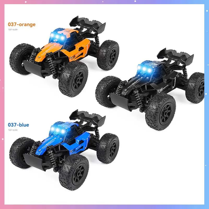RC Car 1/32 Off-Road Remote Control Car Adjustable 2-Speed 20Km/h Max High-Speed Alloy Body Drift Racing Model Outdoor Toy Gift