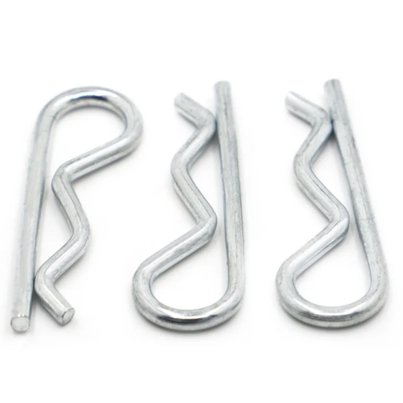 10/100PCS RC 1/8 Body Clips Pins Bend Post Remote Control Car Parts Truck Buggy Shell for 1:8 rc car