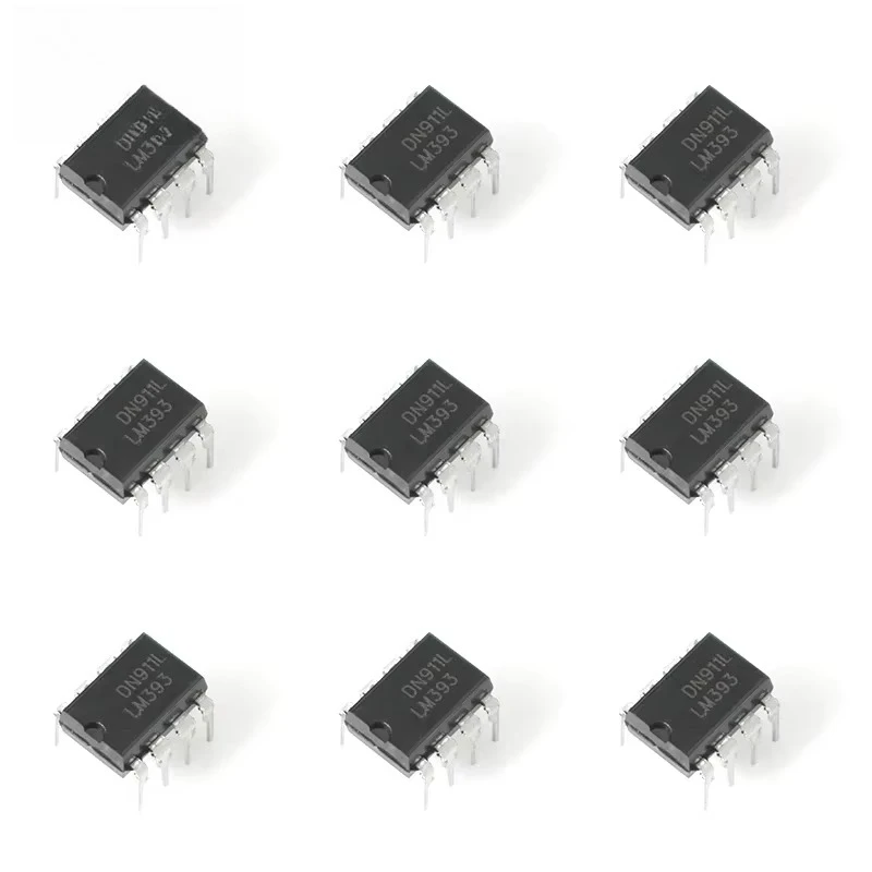 10-50 قطعة LM393P DIP8 مضخم التشغيل الإلكترونية IC رقاقة عدة LM393 الدوائر المتكاملة لتقوم بها بنفسك مجموعة المكونات الإلكترونية