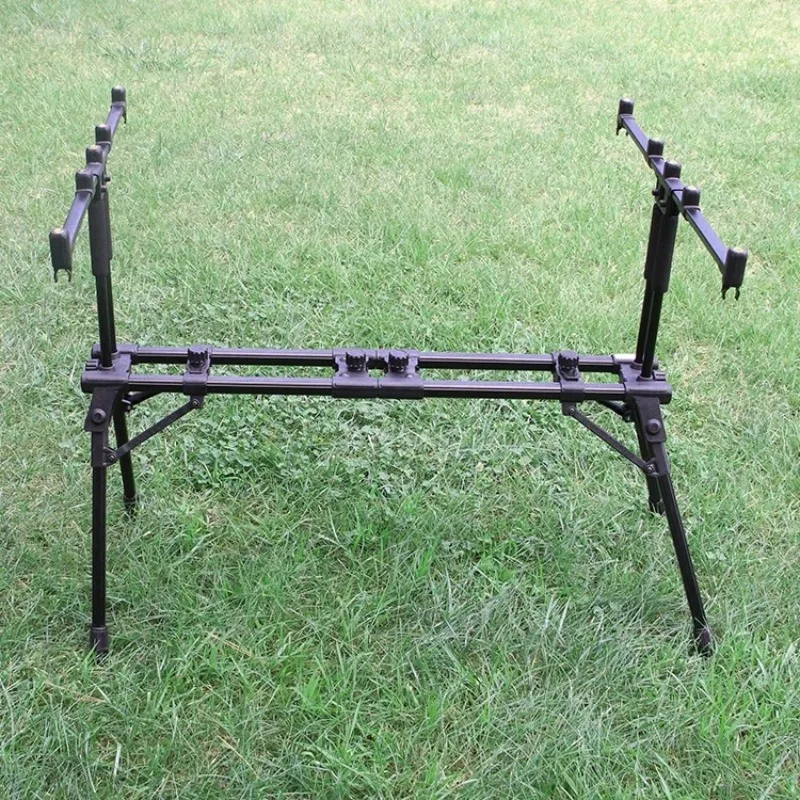 Selco Ready To Ship 3 Rod Pod Aluminum Adjustable Leg Fishing Rod Pod For Carp