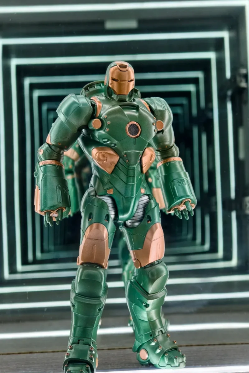 

New In Stock Original Zd Iron Man Tony Stark The Avengers Mk37 Action Figure Collect Model Desktop Ornament Toy Customized Gifts