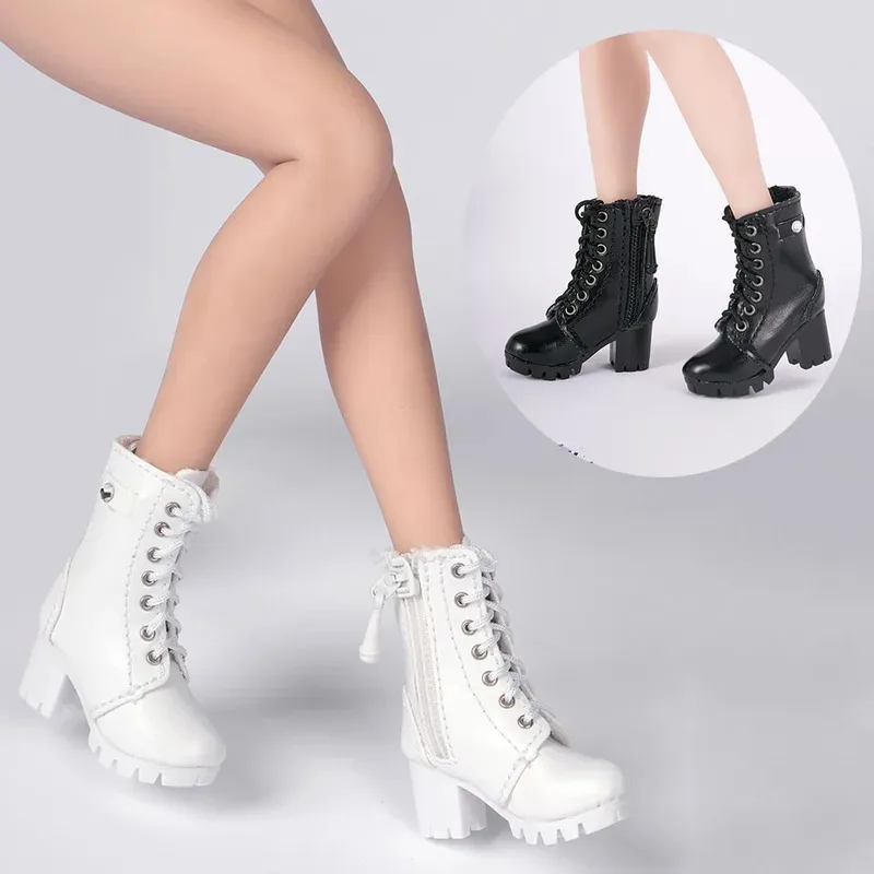 

Toys Centre TCT-021 1/6 Scale Female Black Hollow Shoes Boots with Zipper fit 12'' Action Figure Body Model