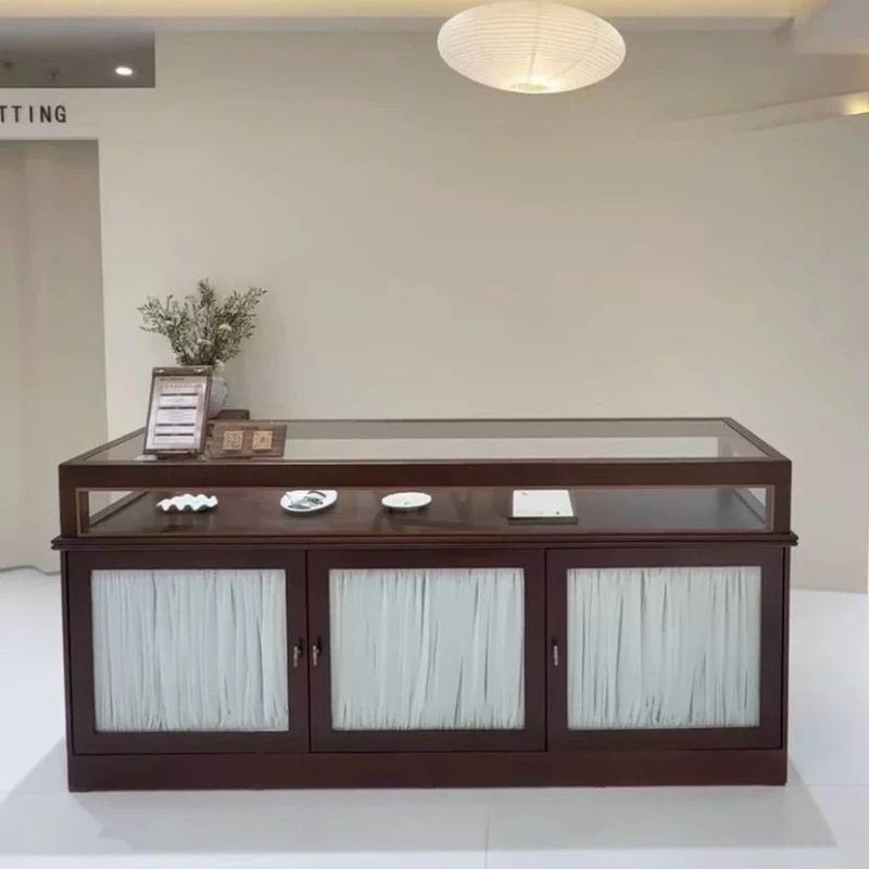 

Checkstand Furniture Reception Desks Display Stand Table Business Display Stand Modern Artificial Board Furniture Стенд MH40ZST