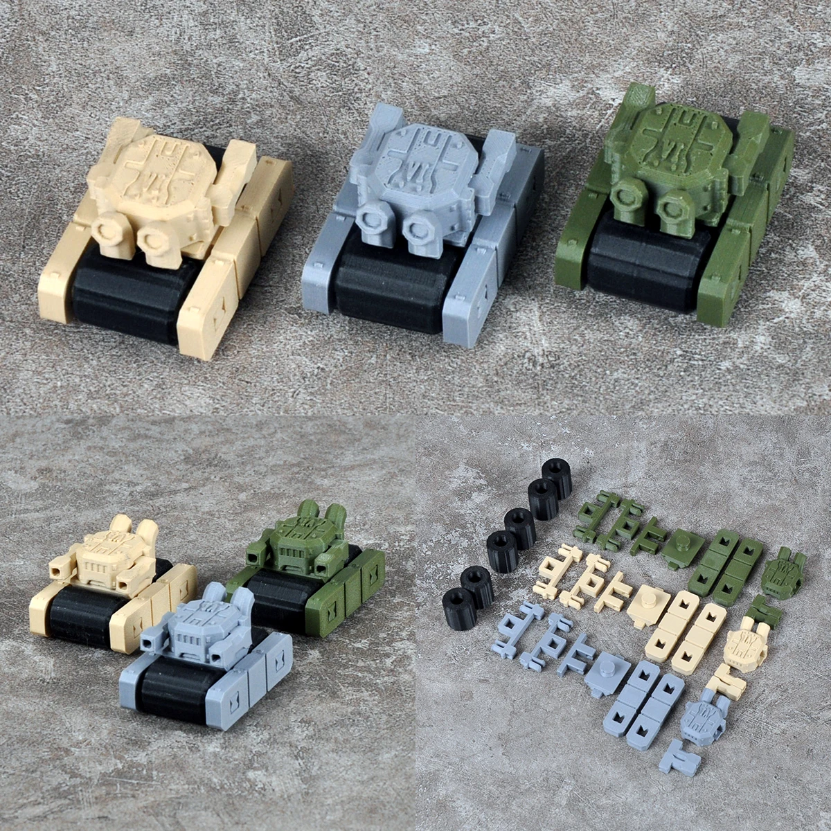 

Набор для сборки: статичные пластиковые модели военной бронетехники, 3 шт.