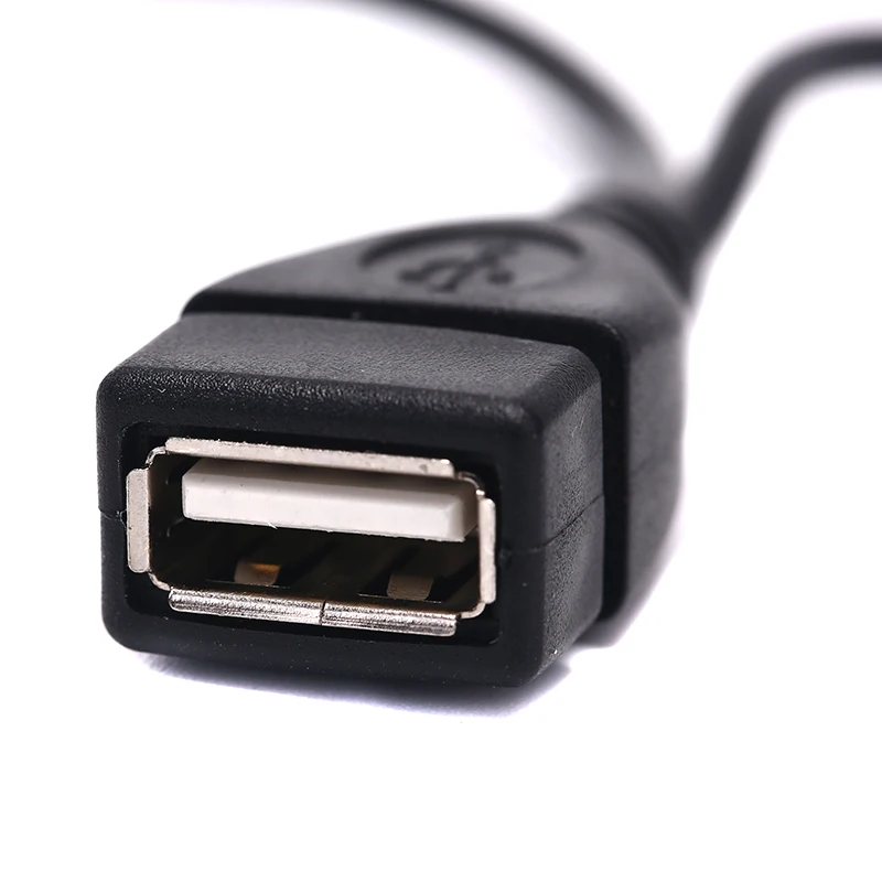 1 In 2 OTG Micro Usb Host Power Y Splitter Adapter To Mirco 5 Pin Male Female Cable Durable