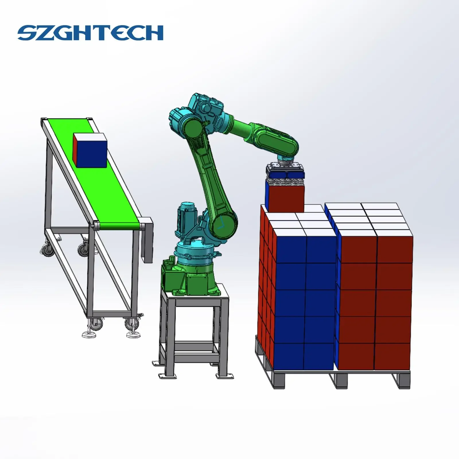 similar yaskawa easy programmable automatic handling robot Loading and unloading 6 axis robotic arm