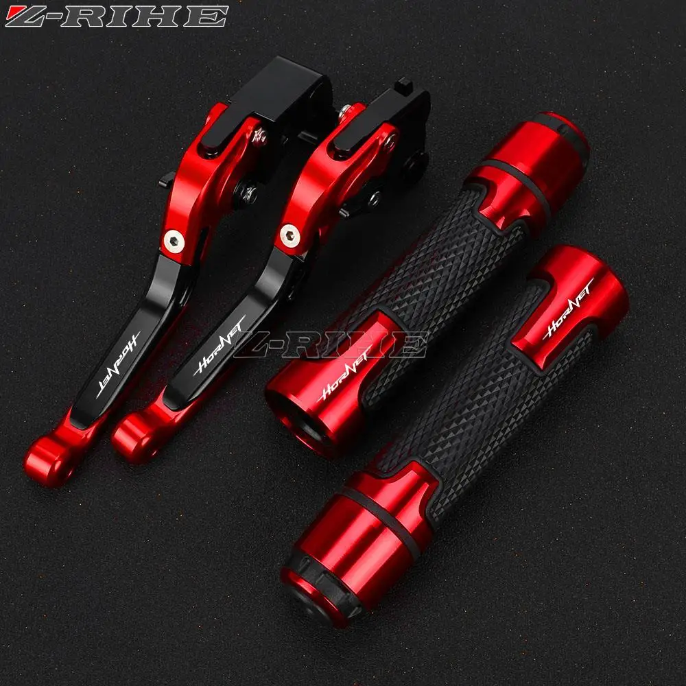 CB 599 CB600 F Motorcycle Extendable Adjustable Brake Clutch Levers Handlebar grip For HONDA CB599 CB600F HORNET 1998-2006 2005