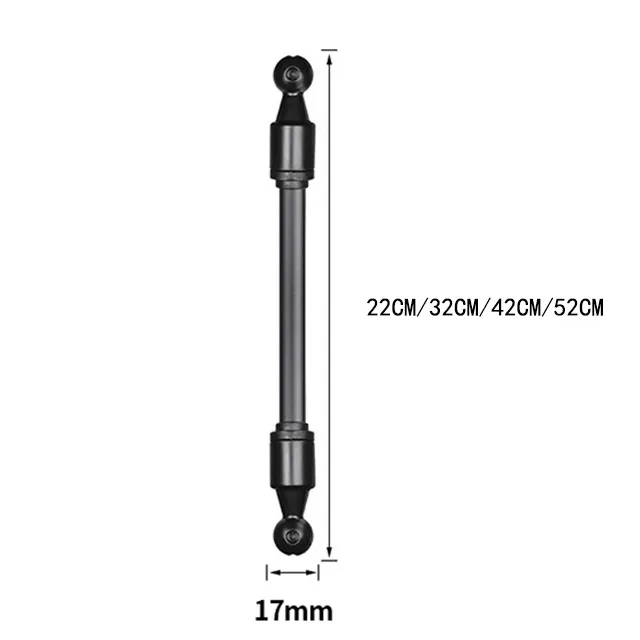 

Шаровая головка диаметром 7 мм, двойная головка, одинарный стержень, длина от 22 до 52 см, аккумуляторный разъем, автомобильный держатель для телефона, современный Sle An...