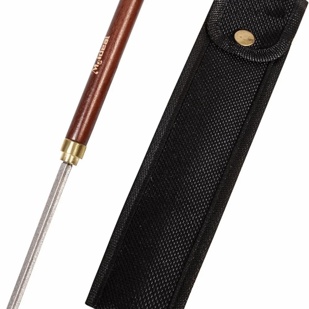 Two in one Design Guitar Fret File Silver+Wood Color Stainless Steel Fret Crowning File Luthier Repair Tool For Guitarists