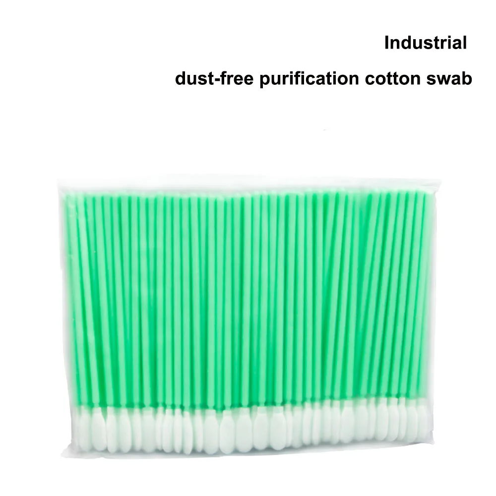 Dust-free purification cotton swab industrial sponge swab laser protection lens optical lens photo machine ink brush wipe stick