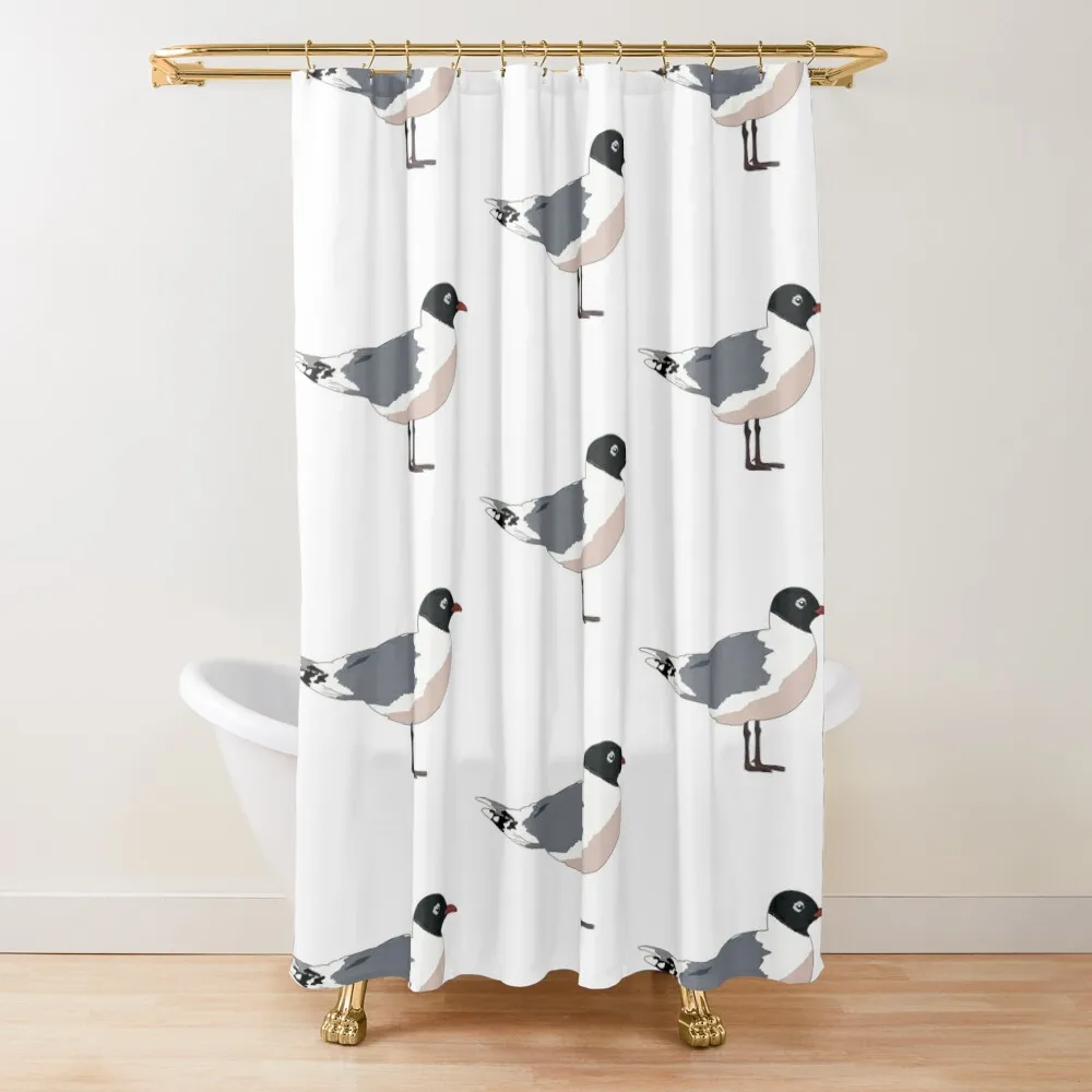 

Seagull Shower Curtain Waterproof Shower And Anti-Mold Bathroom Deco Anime Shower Bathroom Box Curtain