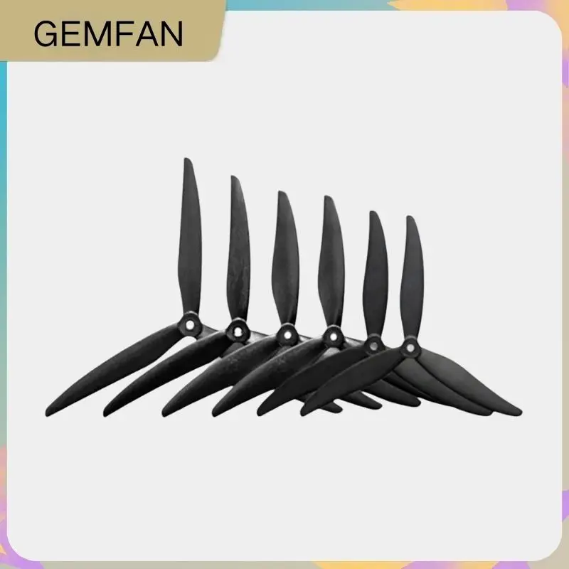 

Gemfan Cinelifter 7-10inch 7037 7535 8040 8046 8145 8060 9045 1050 1070 Propeller 3 Blade Prop Multirotor FPV Cinelifter Drone