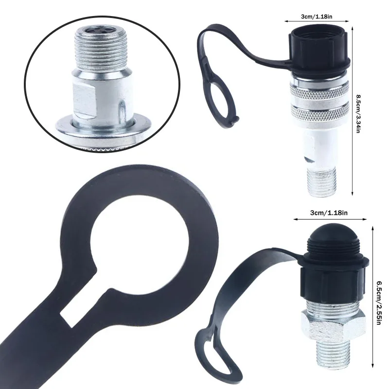 1PCS Silver M16*1.5…