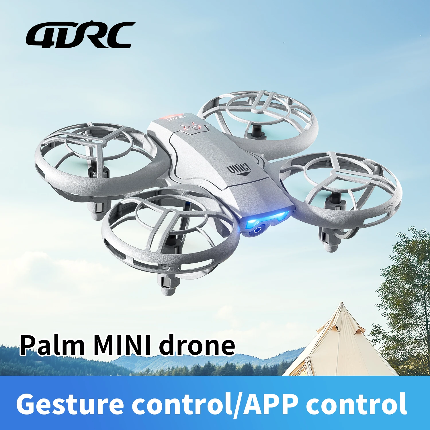 4DRC New V8 Mini Drone 6k profession HD Wide Angle Camera WiFi FPV RC Dron Height Keep Drones Helicopter Kids Toys Gifts