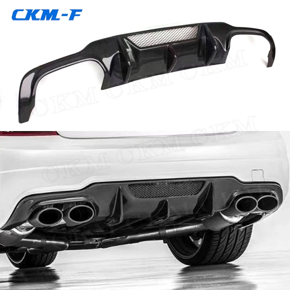 

C Class Carbon Fiber Rear Bumper Lip Diffuser Spoiler for Mercedes Benz W204 C180 C200 C260 C300 C63 AMG 2012 2013 2014