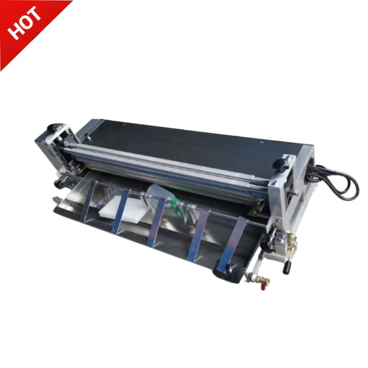 Best Smart Hot And Cold Glue Gluing Book Binding Machine Price paper edge glue machine