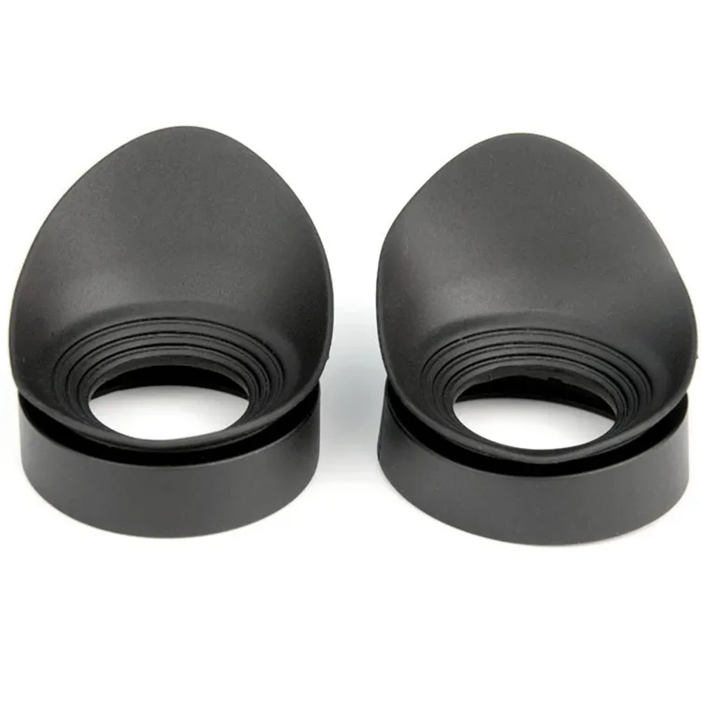 2 PCS 40mm Rubber Eyepiece Eye Shield Cups Binoculars Eye Guards Caps for Microscope Eyepiece Telescopes Eyecups