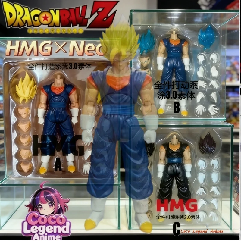 

HMG×Neo Dragon Ball Vegito Anime Action Figures Super Saiyan Goku Vegetto SHF 1/12 Scale Figurine Pvc Action figureToysGift NEW