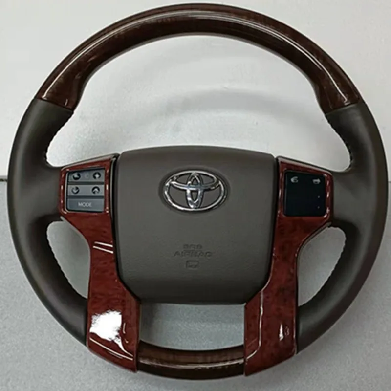 The Steering Wheel Buttons Decorate Frame for Toyota Land Cruiser Prado 150 2010 2011 2012 2013 2014 2015 2016 2017