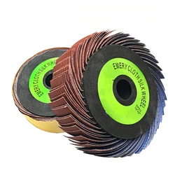 80-600 Mesh Abrasive Cloth Wheel Sandpaper Grinding Metal Wood Polishing Drawing Rotary Buffing Tool Cepillo De Pulido