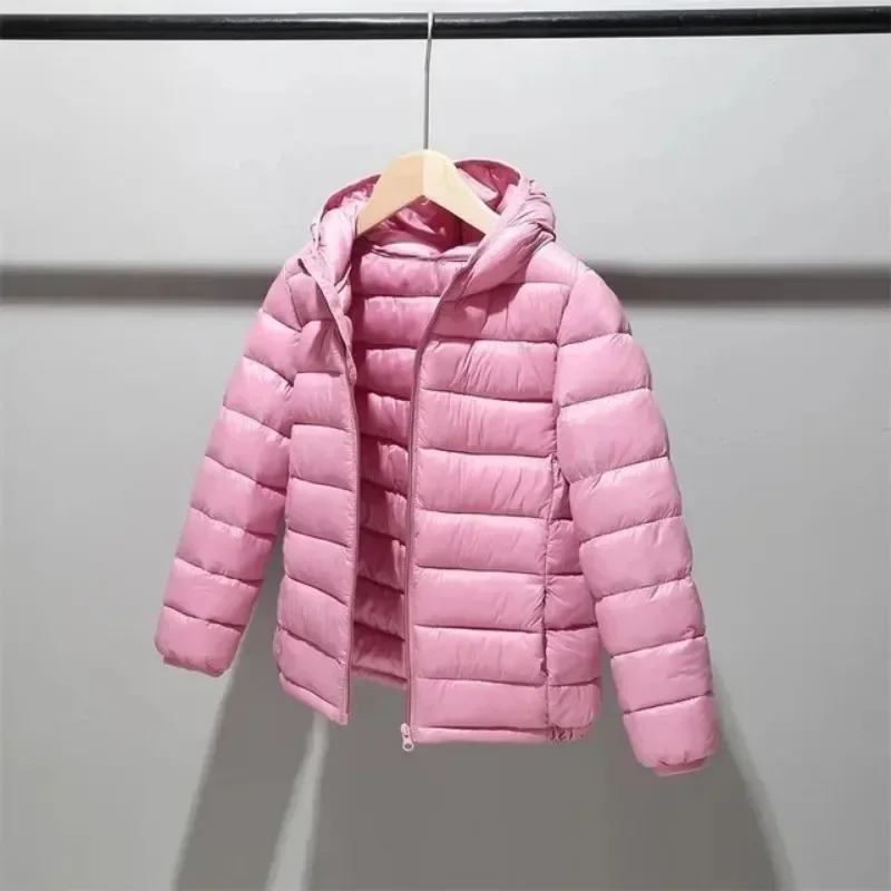 Jaqueta de algodão infantil, casacos com capuz, P5076, P5076, algodão acolchoado, roupas para meninos e meninas