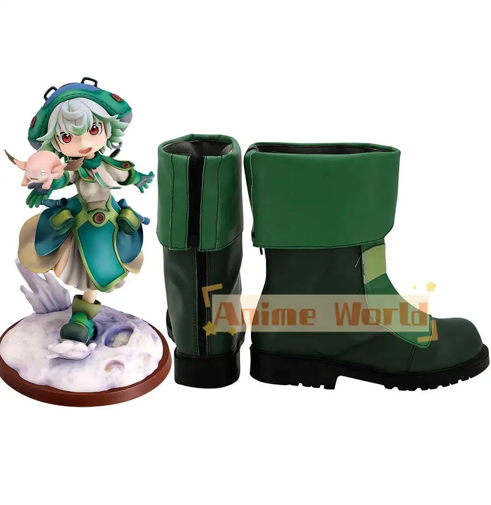 Made in Abyss Prushka คอสเพลย์ปาร์ตี้ฮาโลวีน PU หนัง Custom Made