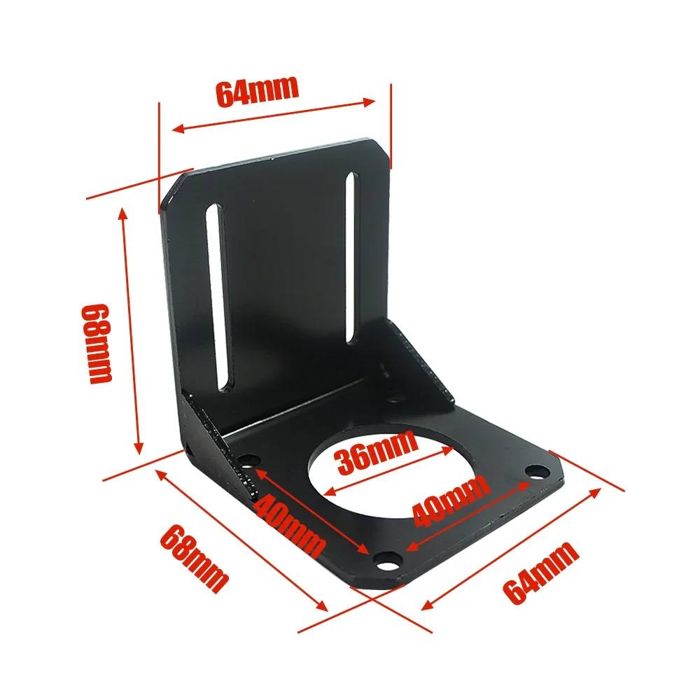NEMA 23 57 Stepper Motor Base Bracket Mount Fixed Mounting Seat for CNC Router