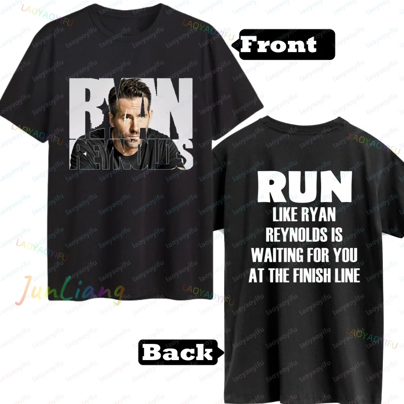 Camisetas Clássicas Unissex para Fãs de Filmes, Estilo Retro Ryan Reynolds, Blusa Vintage dos Anos 90 para Mulheres, Tops Y2K, Moda Gótica Feminina