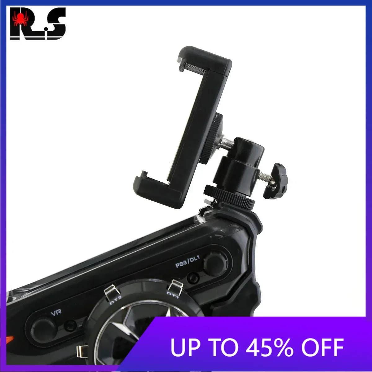 E-Star Hub Phone Holder Clip Bracket Mount Support for Radiolink RC8X Transmitter Remote Controller 1/8 1/10 RC Car Boat Parts