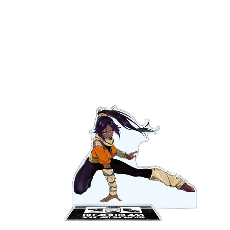 15CM BLEACH Ichigo Kurosaki Acrylic Stand Figure Rukia Kuchiki Renji Abarai Anime Cosplay Desk Decor Model Plate Keychain Gift view 3