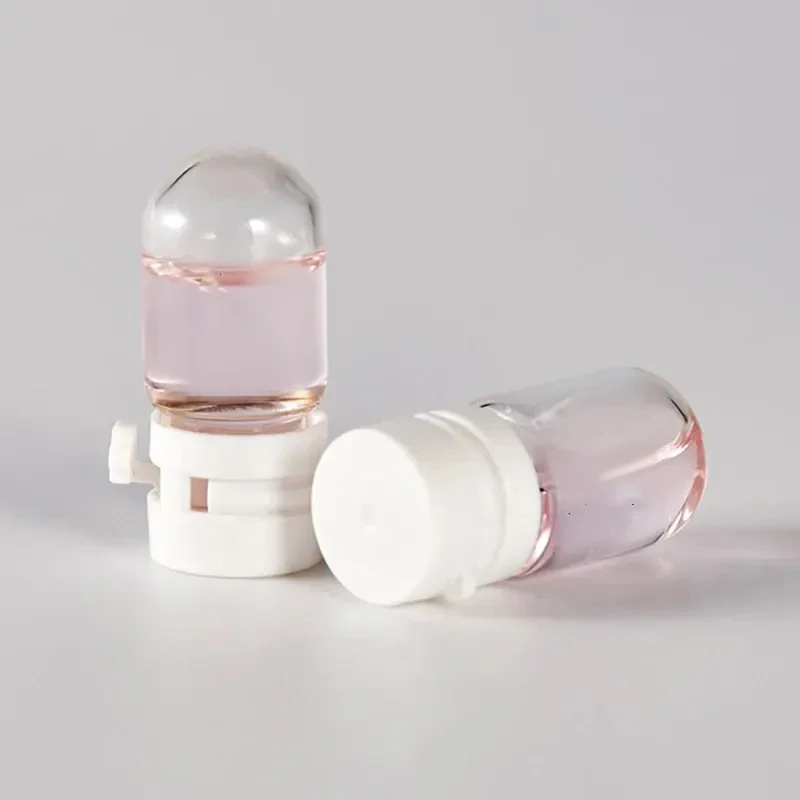 10Pcs 메이크업 리무버 미니 유리병 1.5ml 여행 샘플 에센셜 오일 에센스 액체 스킨 케어 화장품 빈 병