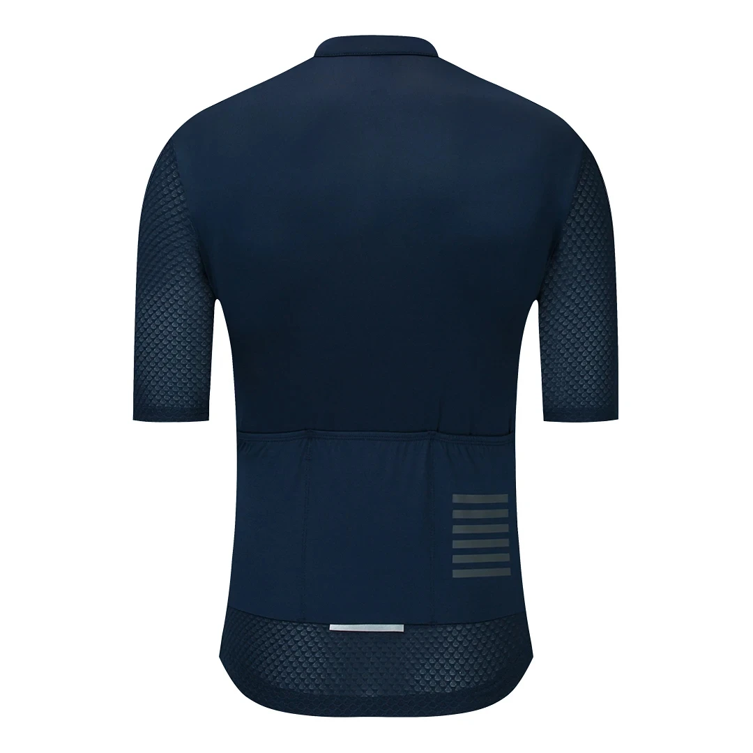 YKYWBIKE Sommer Herren Pro Radtrikot Atmungsaktive MTB Shorts Ärmel Fahrradbekleidung Taschen Mountainbike Rennrad – Detail 21