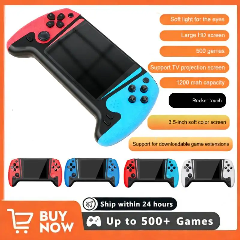Retro Handheld Video Game Console Linux System 3.5-inch LCD Screen Portable Handheld Video Player 1200mAh Nostalgic 500 Games