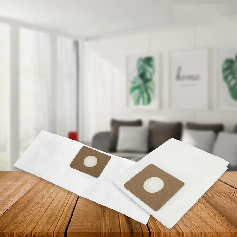 Sacos de papel de filtro descartáveis premium, sacos de vácuo para Shop-Vac 9066800, 2-2, 5 galões tipo B e QAM70 vácuo, 12 pacotes