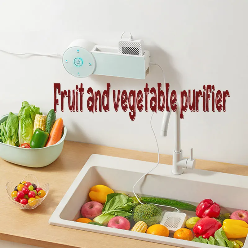 

Ultrasonic Purifier Multifunctional Active Ozone Generator Disinfector Purifying Fruits And Vegetables Water Food