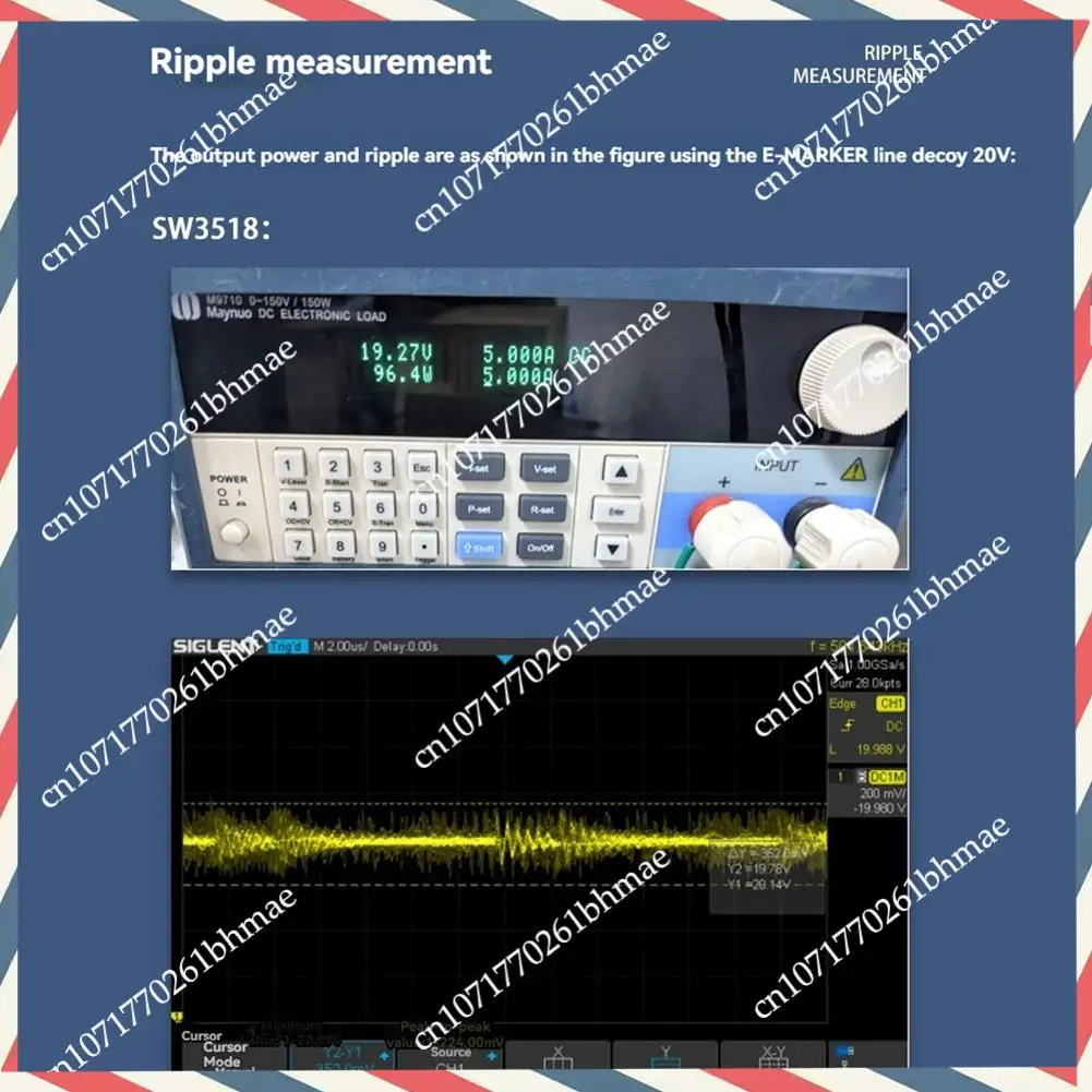 -A21Z SW3518 Modulo di ricarica rapida con protocollo completo da 100 W Supporta la funzione step-down Modulo di ricarica rapida PD QC