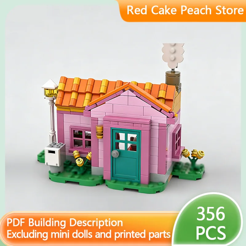 

Популярный конструктор MOC: Модульный домик для сборки, развивающая игрушка для детей, подарок на праздник