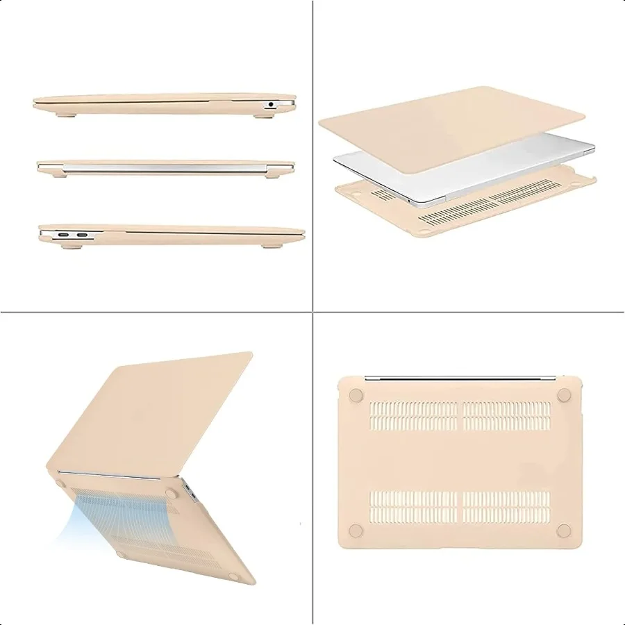 Compatibile con Book Air Custodia da 13 pollici M1 Chip 20212018 Rilascio A2337 A2179 A1932 Guscio rigido in plasticaTastiera CoverScreen FilmSto