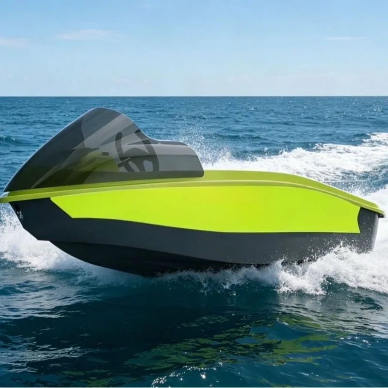 Gray Machine Mini Electric Kadin Boat Surfing Multifunctional Fishing Boat Water Sports Water Skiing