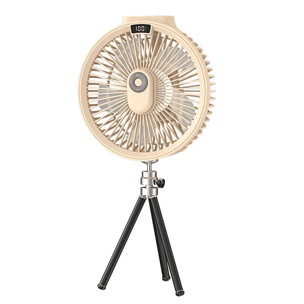

New Tripod Fan Multi-function Led Ceiling Fan Outdoor Camping Portable Equipment