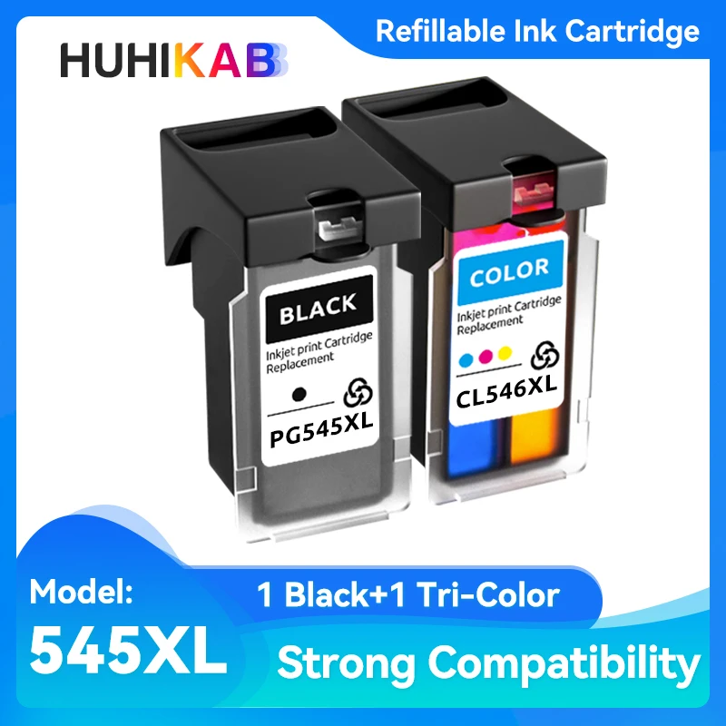 PG545 CL546 PG 545 Wymienny wkład atramentowy wielokrotnego napełniania do Canon 545 546 PG-545XL Pixma MG2550 MG2555 MG2900 MG2940 MG2950