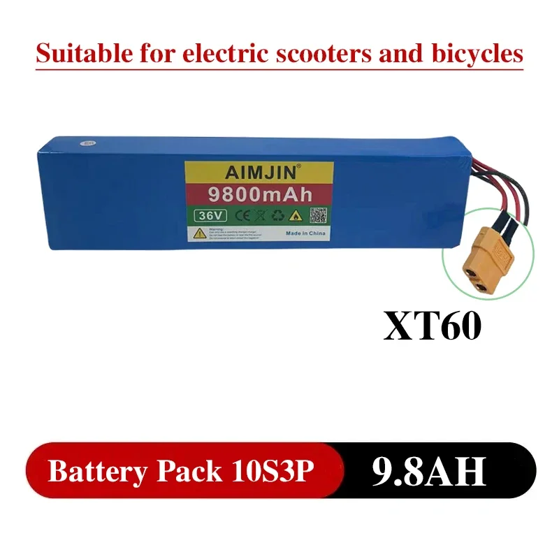 10S3P 36V 9.8Ah Electric Scooter Battery Kugoo M2 S3 Lithium-ion Battery